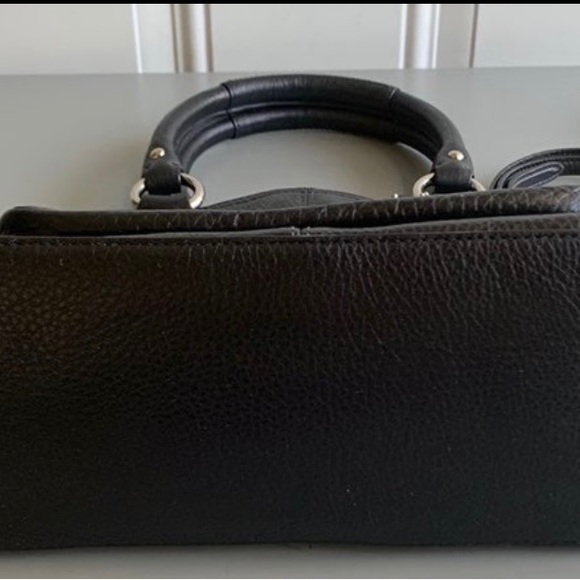 EUC Coach Vintage Leather Turnlock Tote/Crossbody Purse - Picture 5 of 8